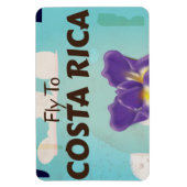 Costa Rica Classic vintage-poster Magneet (Verticaal)