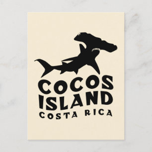 Costa Rica Cocos Island Hammerhead Diving Briefkaart
