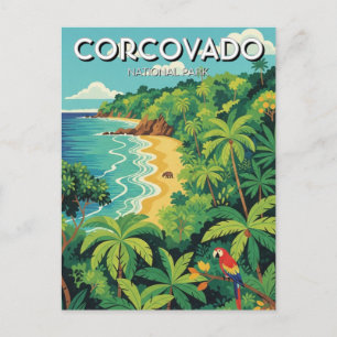 Costa Rica Corcovado Nationaal Park Briefkaart