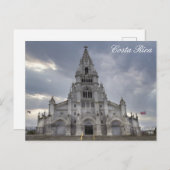 Costa Rica Coronado Kerk Reizen Briefkaart (Voorkant / Achterkant)