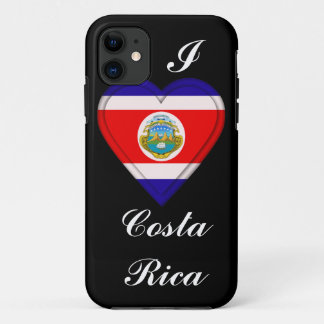 Costa Rica Cost Ricaanse vlag iPhone 11 Hoesje