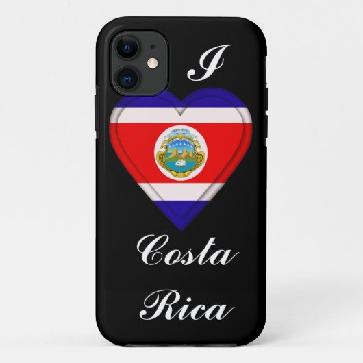 Costa Rica Cost Ricaanse vlag Case-Mate iPhone Case (Achterkant)