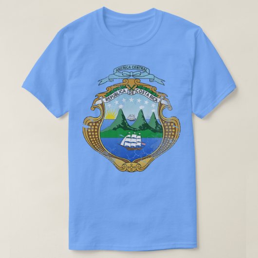  Costa Rica Costa Ricaan T-shirt (Design voorkant)