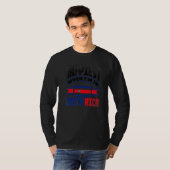 Costa Rica Costa Rican Flag Happiest When Im In Co T-shirt (Voorkant volledig)