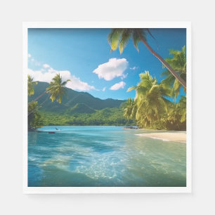 Costa Rica Eiland Paradijs  Servet