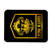 Costa Rica Emblem Magneet (Horizontaal)