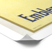 Costa Rica - Emblemen van vrijheid en menselijkhei Poster (Hoek)