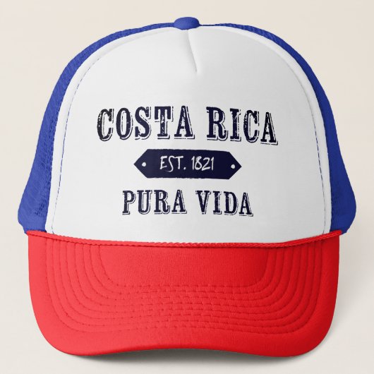 Costa Rica Est. 1821 Pet Pura Vida (Voorkant)
