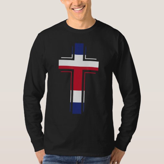 COSTA RICA FAITHFUL CATHOLIC T-SHIRT (Voorkant)