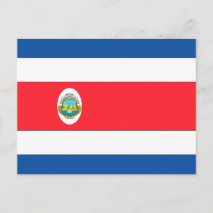 Costa Rica Flag Briefkaart