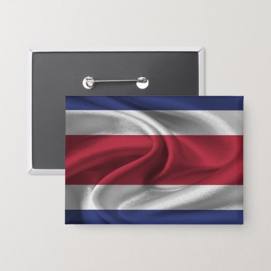 Costa Rica Flag Button (Voorkant / Achterkant)