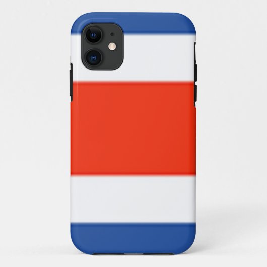 Costa Rica Flag Case-Mate iPhone Case (Achterkant)