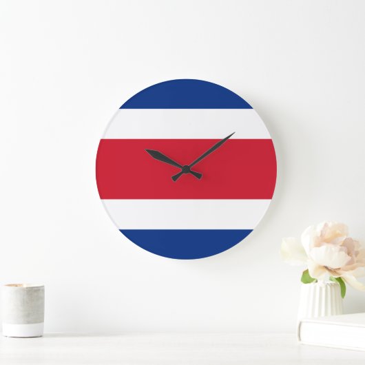 Costa Rica Flag Grote Klok (Huis)