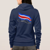 Costa Rica Flag Hoodie (Achterkant)
