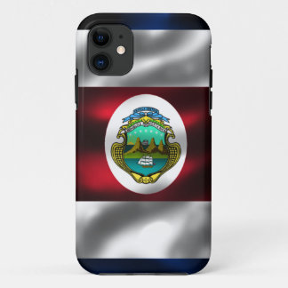 Costa Rica Flag Iphone 5 Hoesje-Mate Hoesje