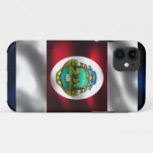 Costa Rica Flag Iphone 5 Hoesje-Mate Hoesje (Achterkant (horizontaal))