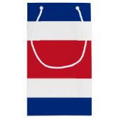 Costa Rica Flag Klein Cadeauzakje (Achterkant)