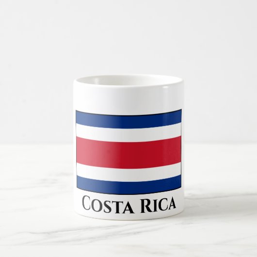 Costa Rica Flag Koffiemok (Center)