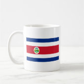 Costa Rica Flag Koffiemok (Links)