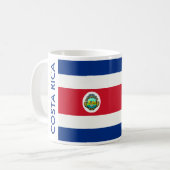COSTA RICA FLAG KOFFIEMOK (Voorkant links)