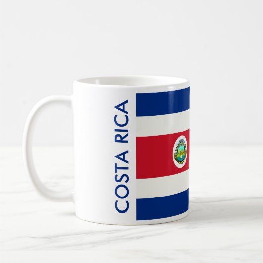 COSTA RICA FLAG KOFFIEMOK (Links)