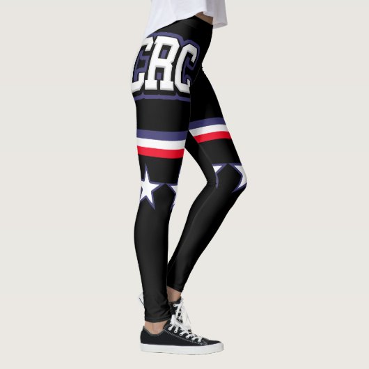 Costa Rica Flag Leggings (Rechts)