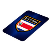 Costa Rica Flag Magneet (Linkerzijde)