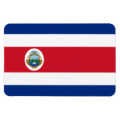 Costa Rica Flag Magneet (Horizontaal)