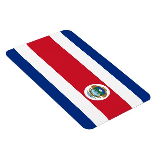 Costa Rica Flag Magneet (Rechterzijde)
