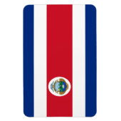 Costa Rica Flag Magneet (Verticaal)