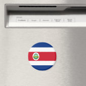 Costa Rica Flag Magnet (Insitu (Vaatwasser))