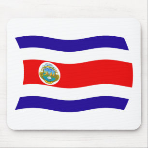 Costa Rica Flag Mousepad Muismat
