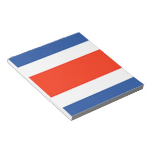 Costa Rica Flag Notitieblok