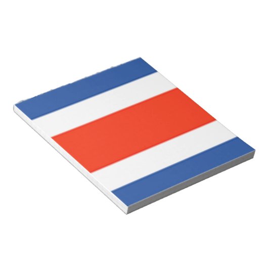 Costa Rica Flag Notitieblok (Schuin)
