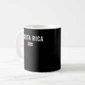 Costa Rica Flag - Patriotic Flag Koffiemok (Voorkant links)
