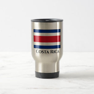 Costa Rica Flag Reisbeker