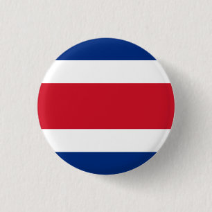 Costa Rica Flag Ronde Button 3,2 Cm