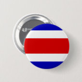 Costa Rica Flag Ronde Button 5,7 Cm (Voorkant /achterkant)