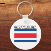 Costa Rica Flag Sleutelhanger (Voorkant)