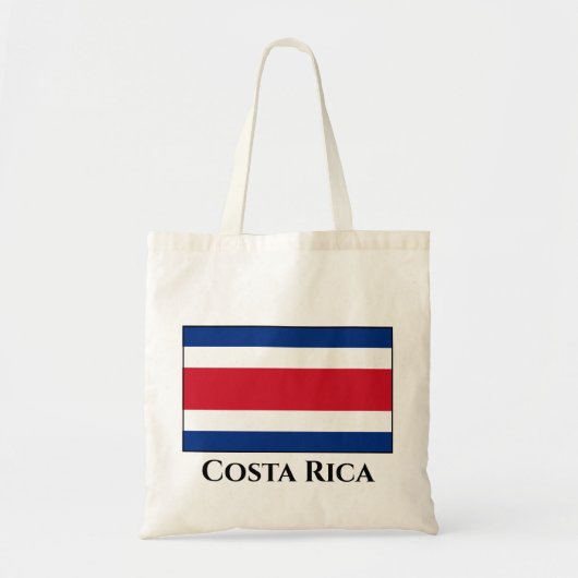 Costa Rica Flag Tote Bag (Voorkant)