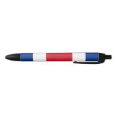 Costa Rica Flag Zwarte Inkt Pen (Bodem)