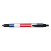 Costa Rica Flag Zwarte Inkt Pen (Achterkant)