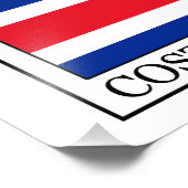 Costa Rica Foto Afdruk (Hoek)