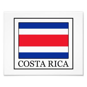 Costa Rica Foto Afdruk
