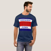 COSTA RICA FUTBOL T-SHIRT (Voorkant volledig)