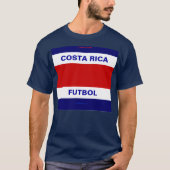 COSTA RICA FUTBOL T-SHIRT (Voorkant)