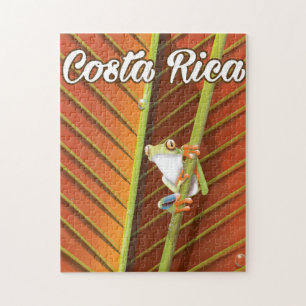 Costa Rica Gifkikker reisposter Legpuzzel