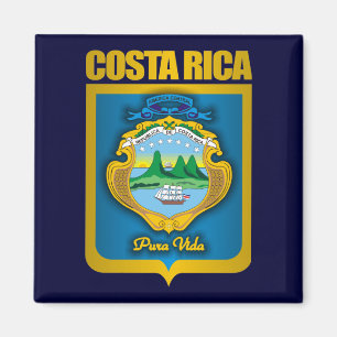 "Costa Rica Gold" cadeau-ideeën Magneet