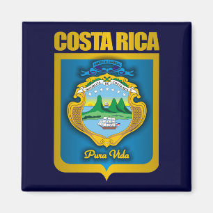 "Costa Rica Gold" Gift Ideeën Magneet