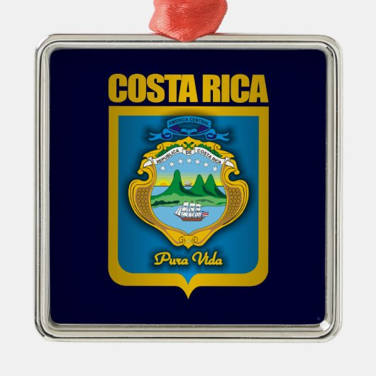 "Costa Rica Gold" Ornamenten (Voorkant)